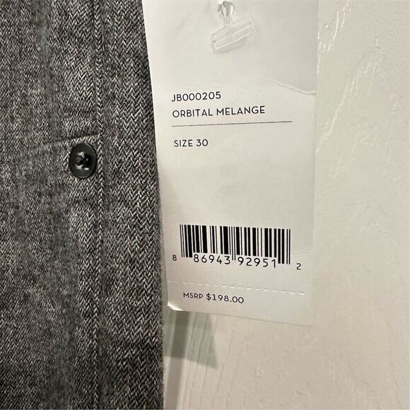 J BRAND Men's Kane Straight Fit Stretch Gray Jeans Size 30 5-Pocket Design - Picture 8 of 13